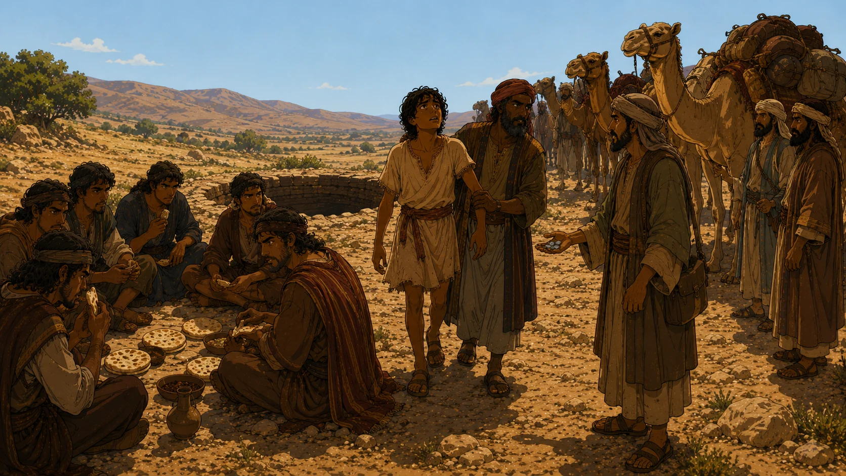 Joseph Sold to the Ishmaelites